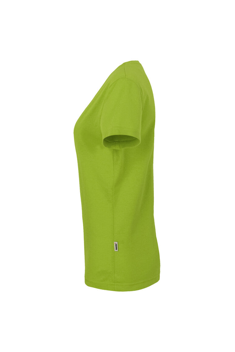 HAKRO Damen V-Shirt MIKRALINAR® - kiwi