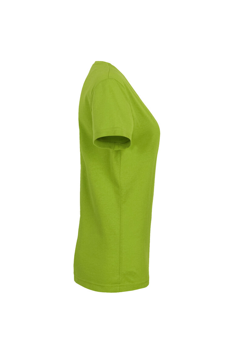 HAKRO Damen V-Shirt MIKRALINAR® - kiwi