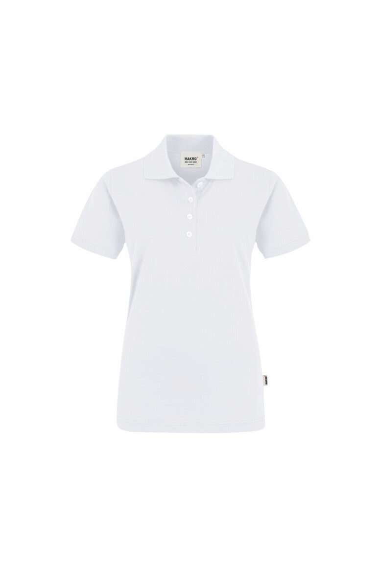 HAKRO Damen Poloshirt Pima-Baumwolle - weiß