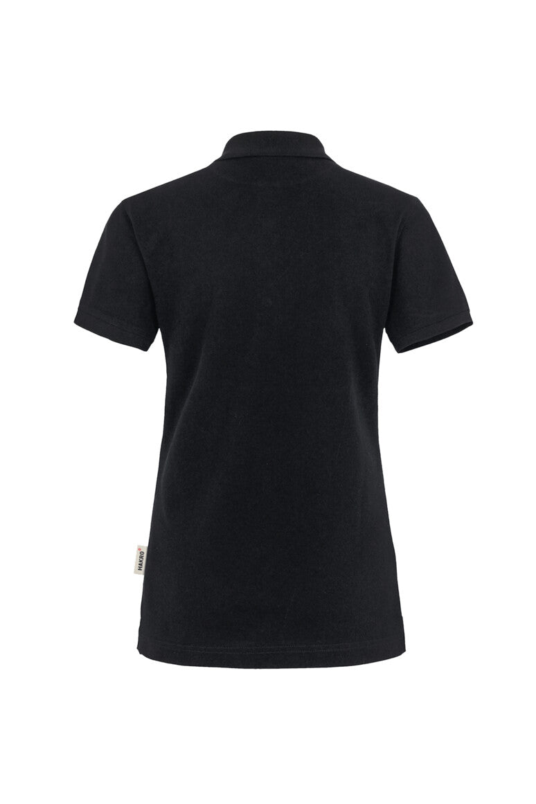 HAKRO Damen Poloshirt Pima-Baumwolle - schwarz