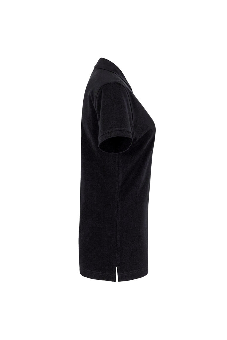 HAKRO Damen Poloshirt Pima-Baumwolle - schwarz