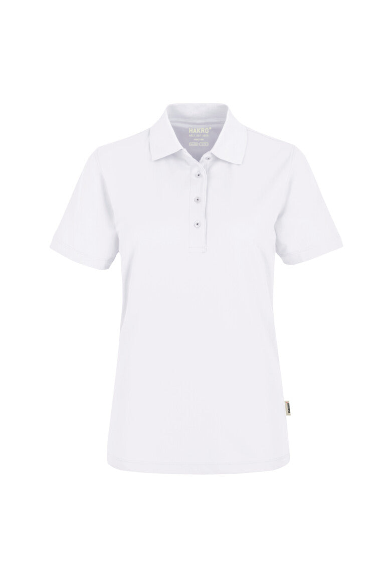 HAKRO Damen Poloshirt COOLMAX® ECO - weiß