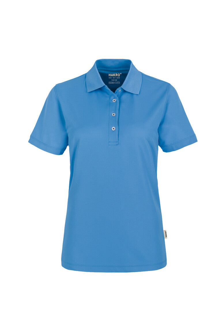 HAKRO Damen Poloshirt COOLMAX® ECO - malibublau