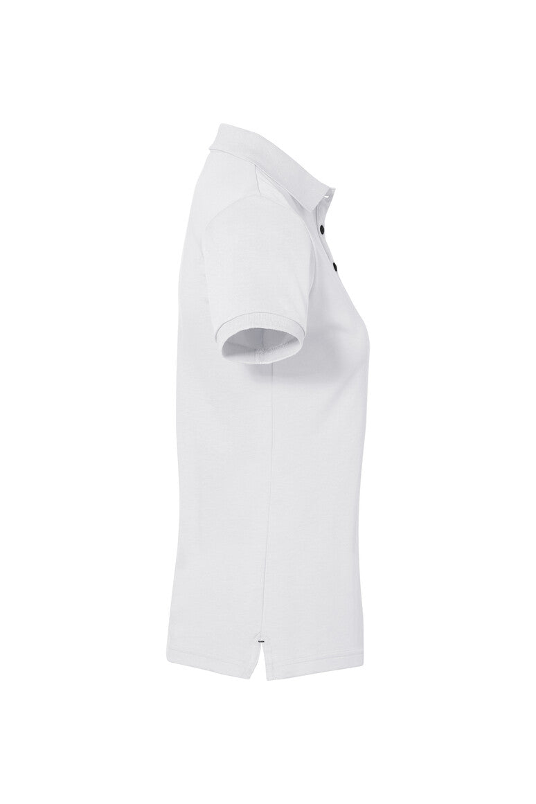 HAKRO COTTON TEC® Damen Poloshirt - weiß