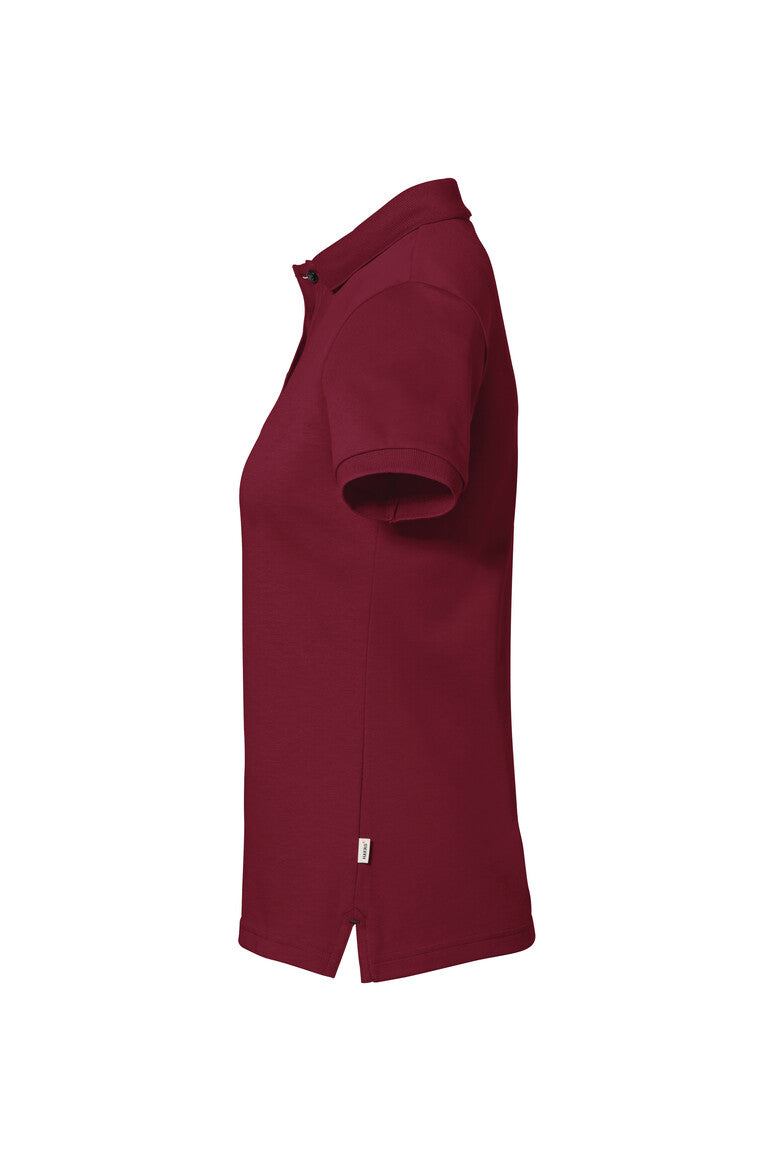 HAKRO COTTON TEC® Damen Poloshirt - weinrot