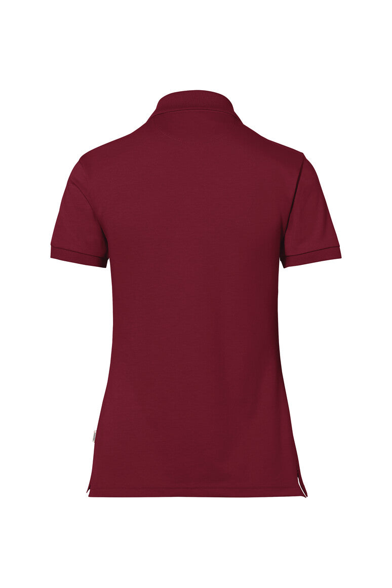 HAKRO COTTON TEC® Damen Poloshirt - weinrot