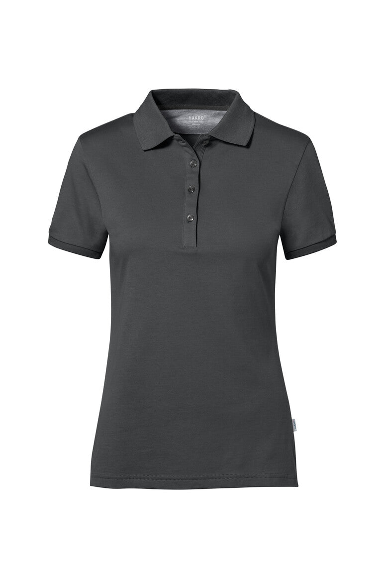 HAKRO COTTON TEC® Damen Poloshirt - anthrazit