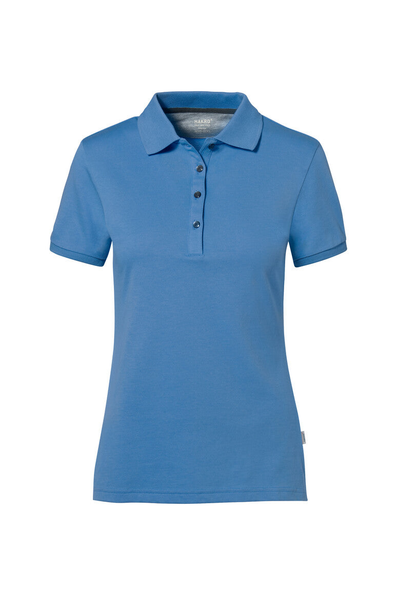 HAKRO COTTON TEC® Damen Poloshirt - malibublau