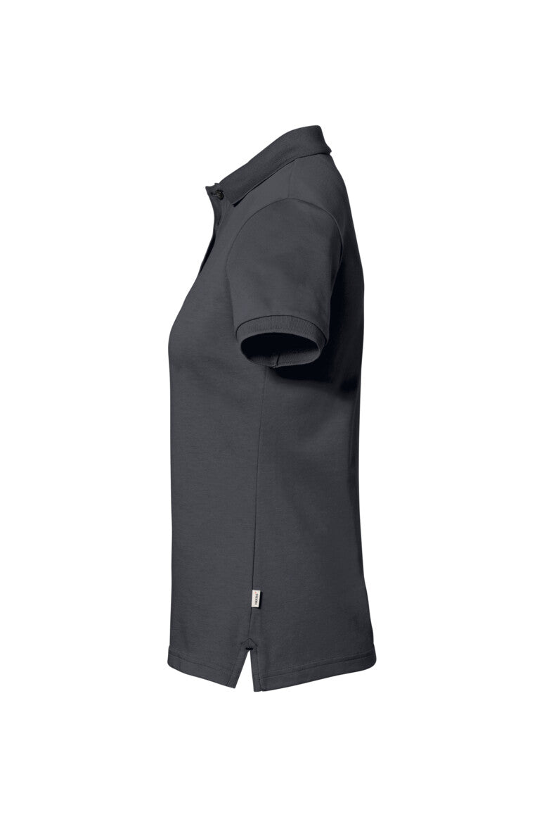 HAKRO COTTON TEC® Damen Poloshirt - karbongrau