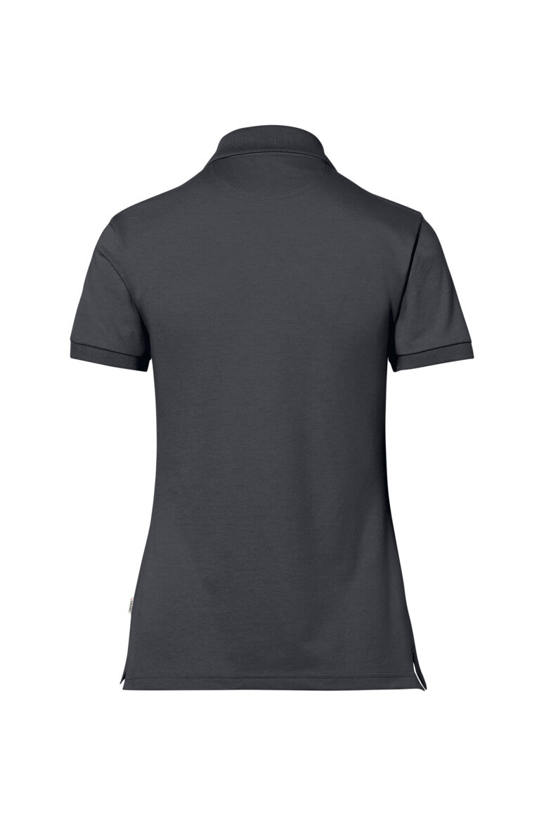 HAKRO COTTON TEC® Damen Poloshirt - karbongrau