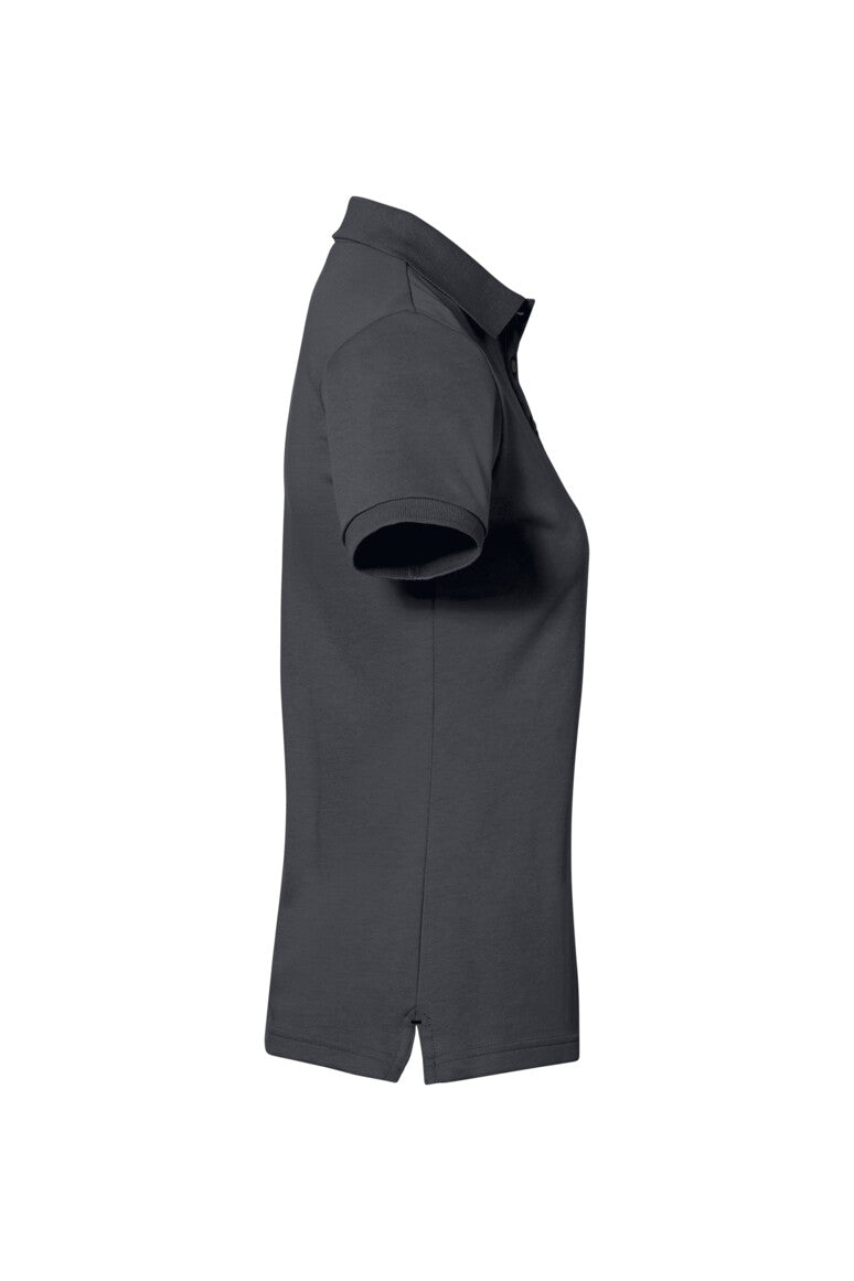 HAKRO COTTON TEC® Damen Poloshirt - karbongrau