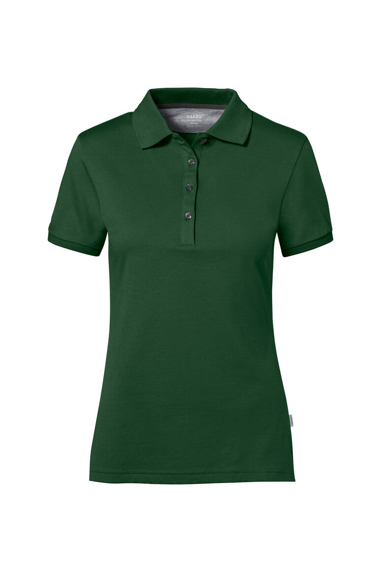 HAKRO COTTON TEC® Damen Poloshirt - tanne