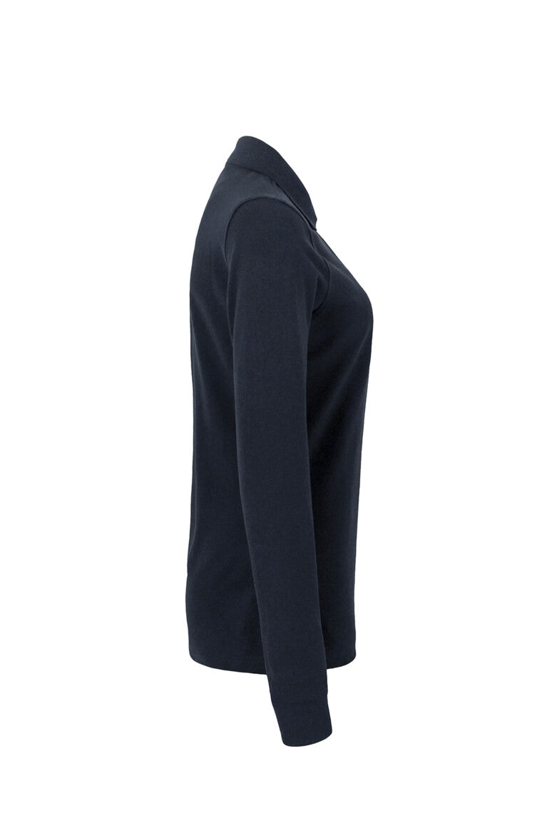 HAKRO Damen Longsleeve-Poloshirt MIKRALINAR® - tinte