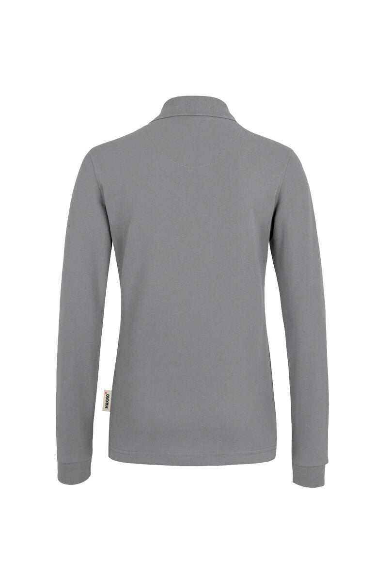 HAKRO Damen Longsleeve-Poloshirt MIKRALINAR® - titan