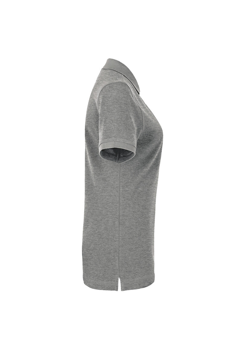 HAKRO Damen Poloshirt MIKRALINAR® - grau meliert