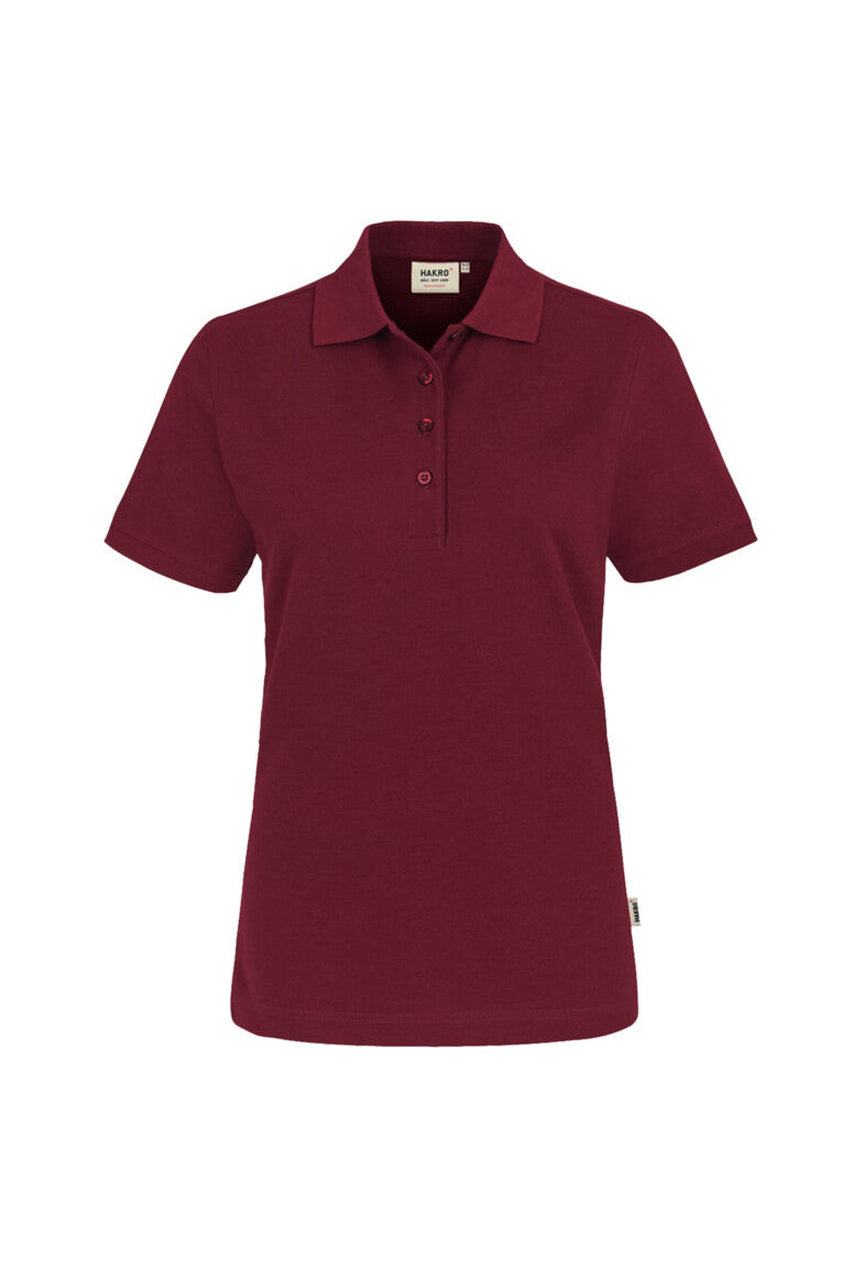 HAKRO Damen Poloshirt MIKRALINAR® - weinrot
