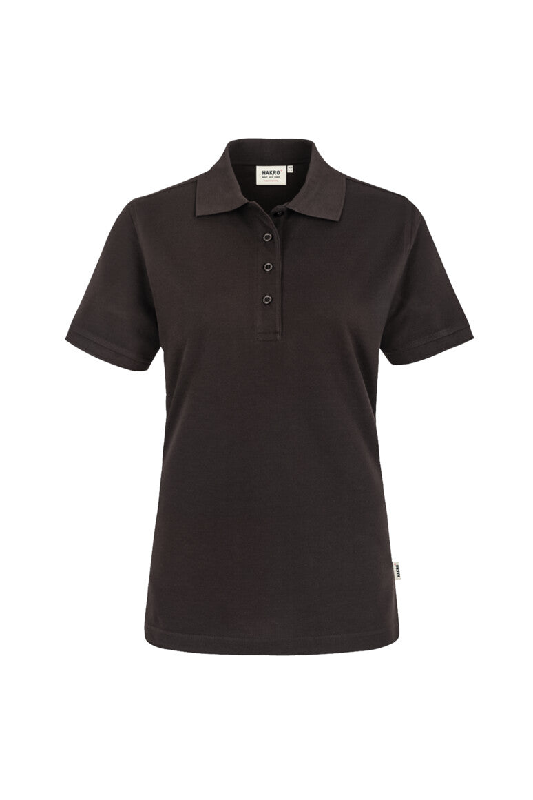 HAKRO Damen Poloshirt MIKRALINAR® - schokolade