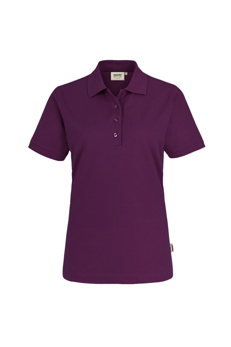 HAKRO Damen Poloshirt MIKRALINAR® - aubergine