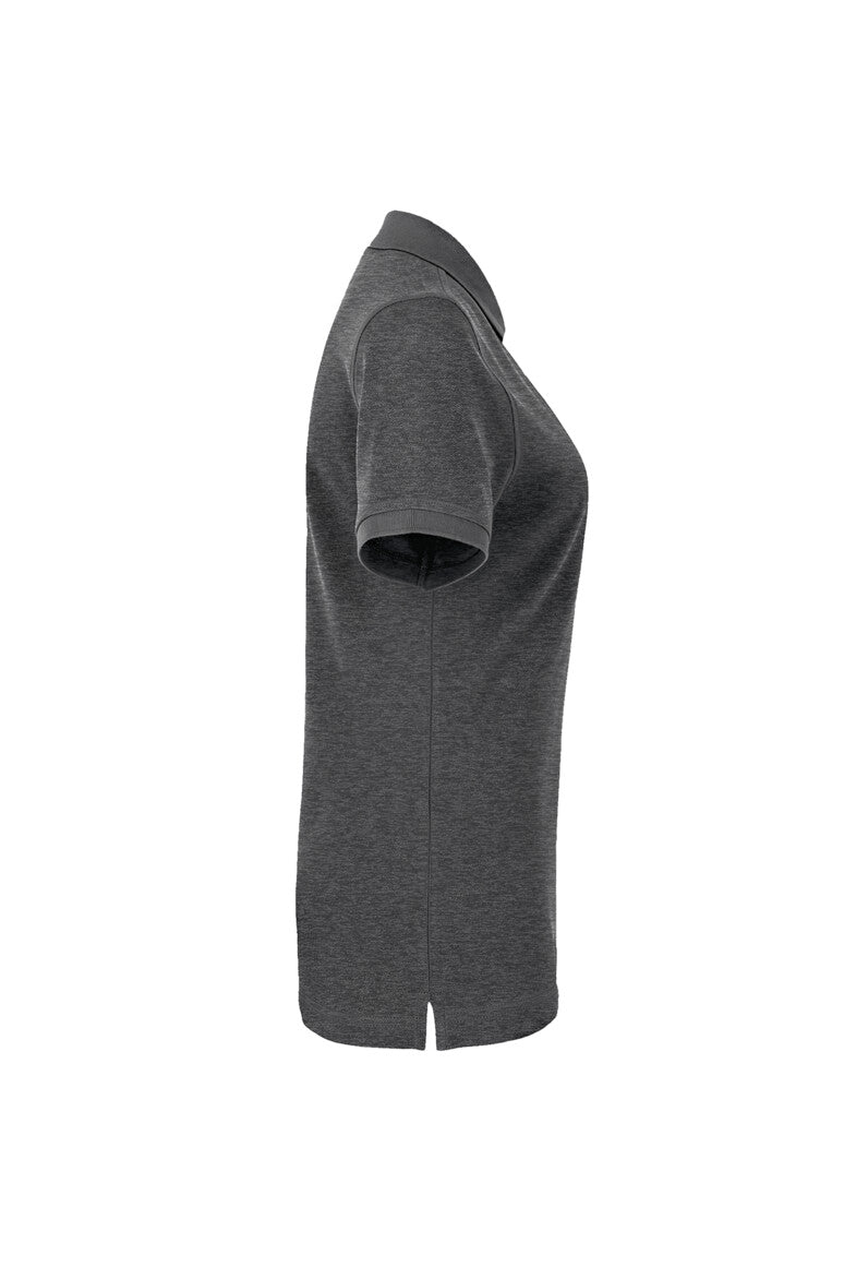 HAKRO Damen Poloshirt MIKRALINAR® - anthrazit meliert