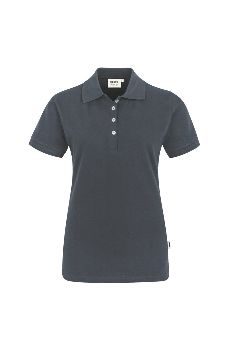 HAKRO Damen Poloshirt Stretch - anthrazit