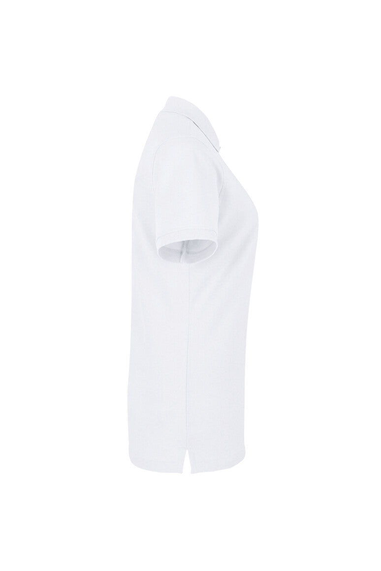 HAKRO Damen Poloshirt Top - weiß