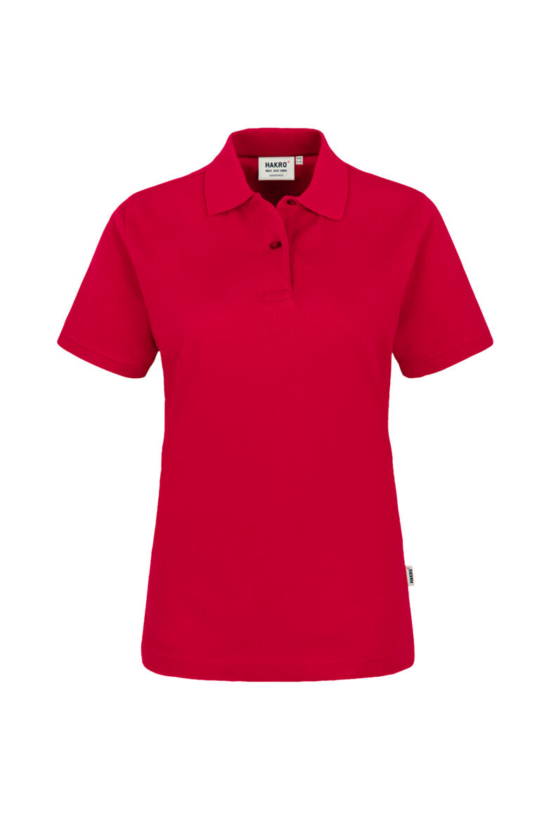 HAKRO Damen Poloshirt Top - rot
