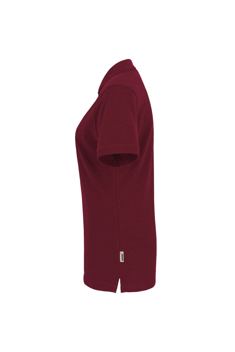 HAKRO Damen Poloshirt Top - weinrot