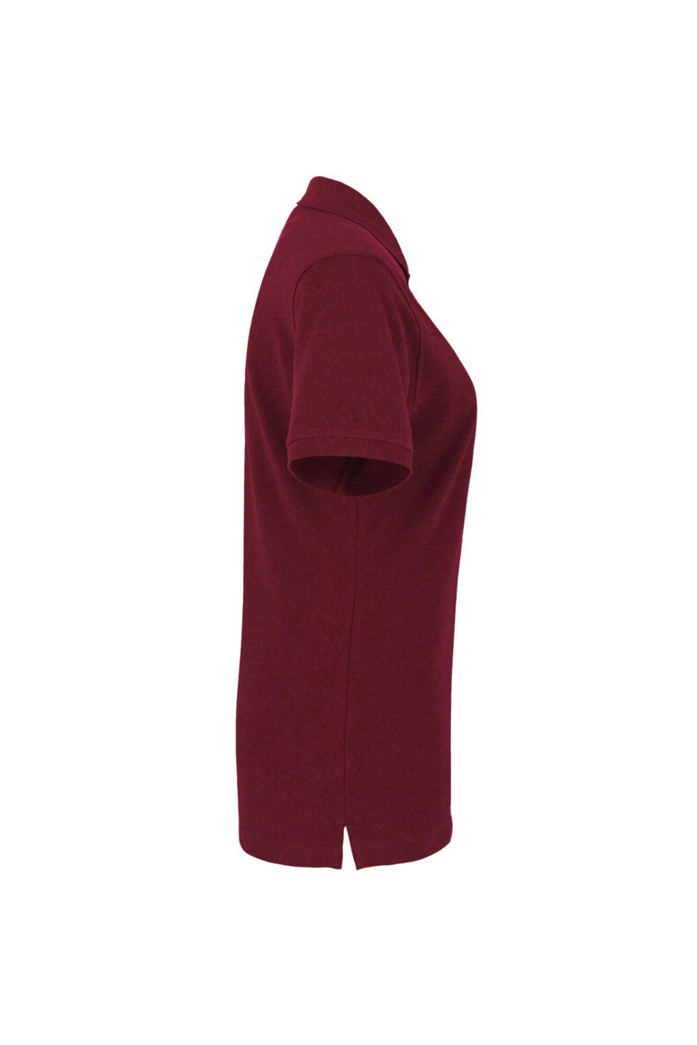 HAKRO Damen Poloshirt Top - weinrot