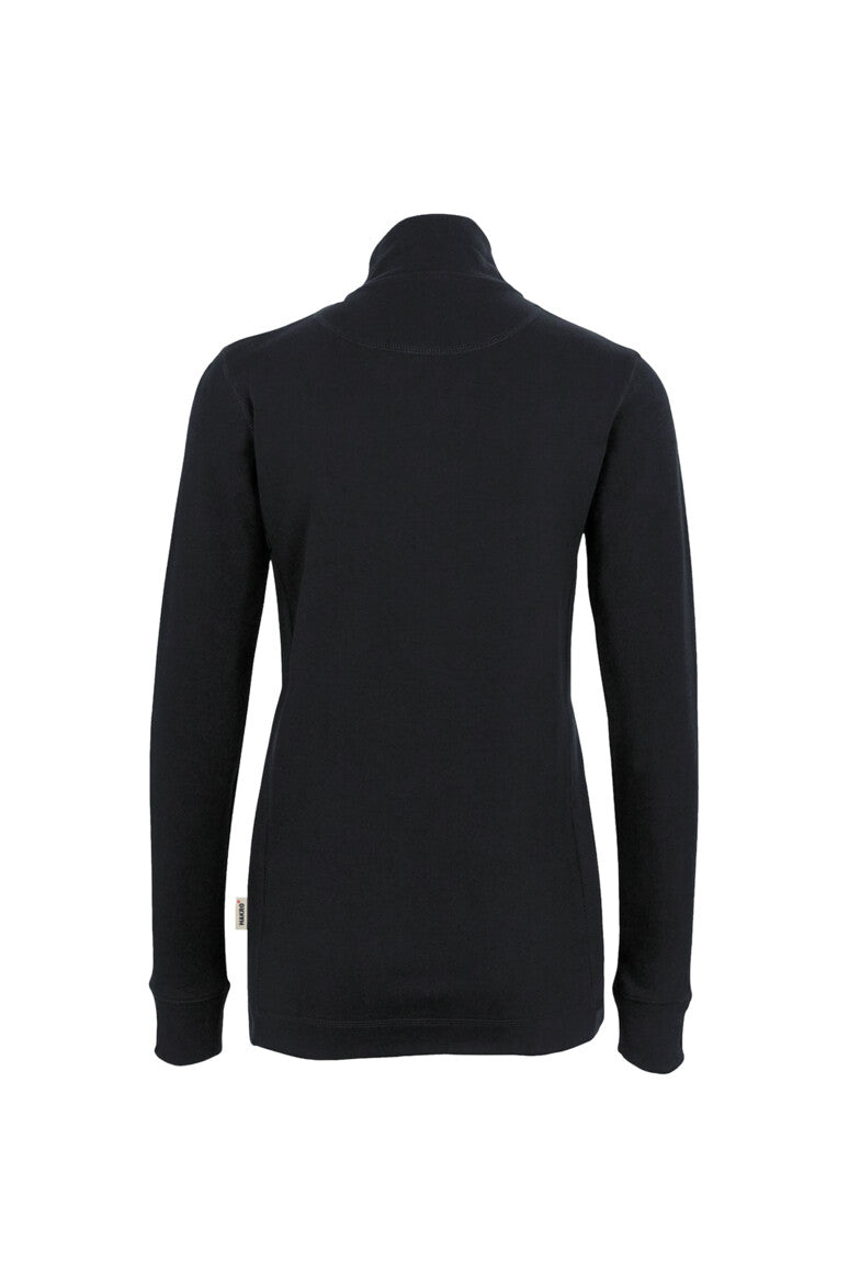 HAKRO Damen Interlockjacke - schwarz