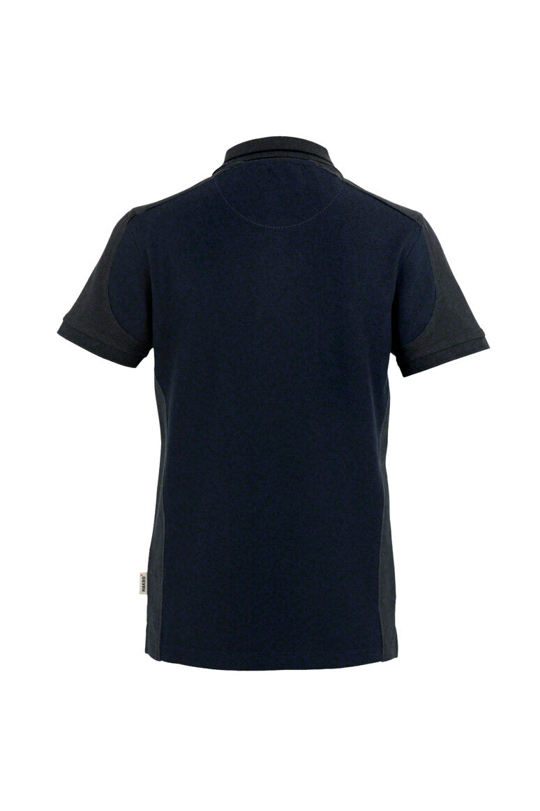 HAKRO Damen Poloshirt Contrast MIKRALINAR® - tinte/anthrazit