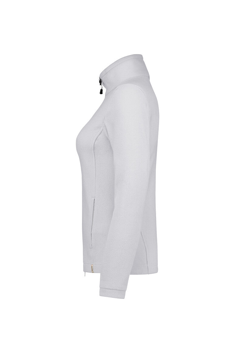 HAKRO Damen Fleecejacke ECO - weiß