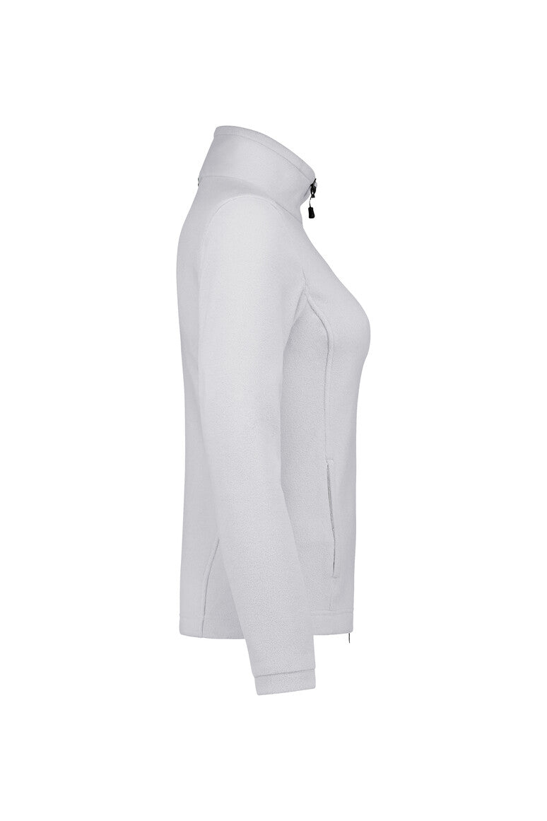 HAKRO Damen Fleecejacke ECO - weiß