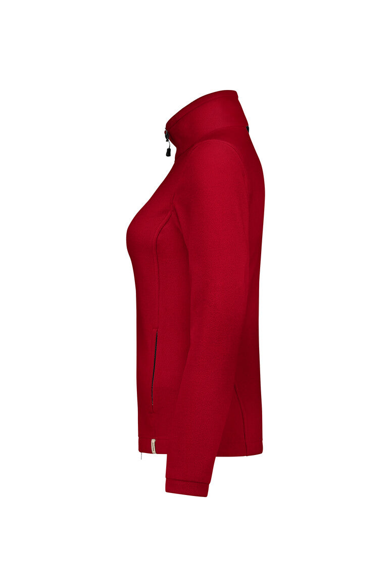 HAKRO Damen Fleecejacke ECO - rot