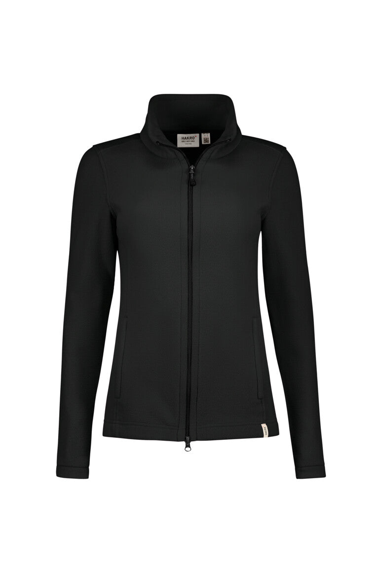 HAKRO Damen Fleecejacke ECO - schwarz