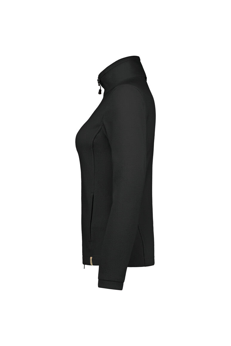 HAKRO Damen Fleecejacke ECO - schwarz
