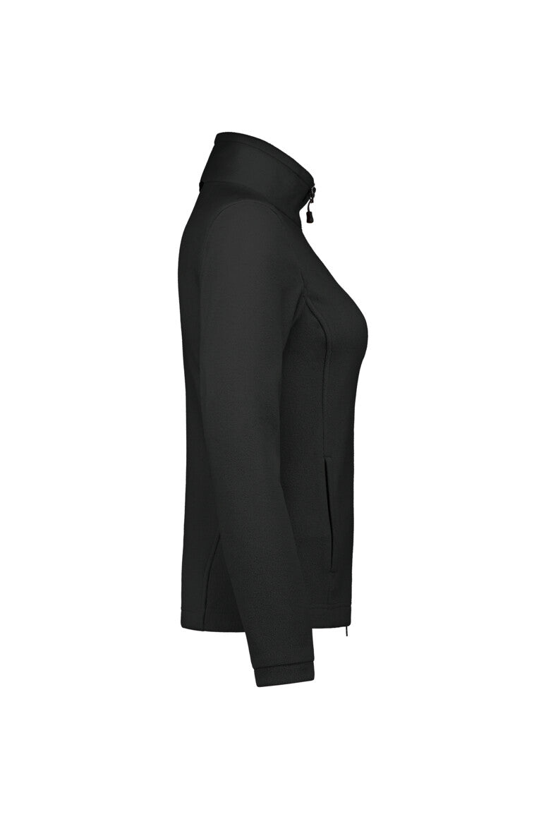HAKRO Damen Fleecejacke ECO - schwarz