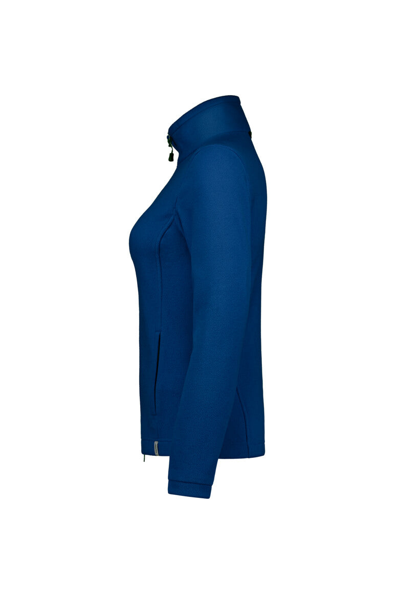 HAKRO Damen Fleecejacke ECO - royalblau