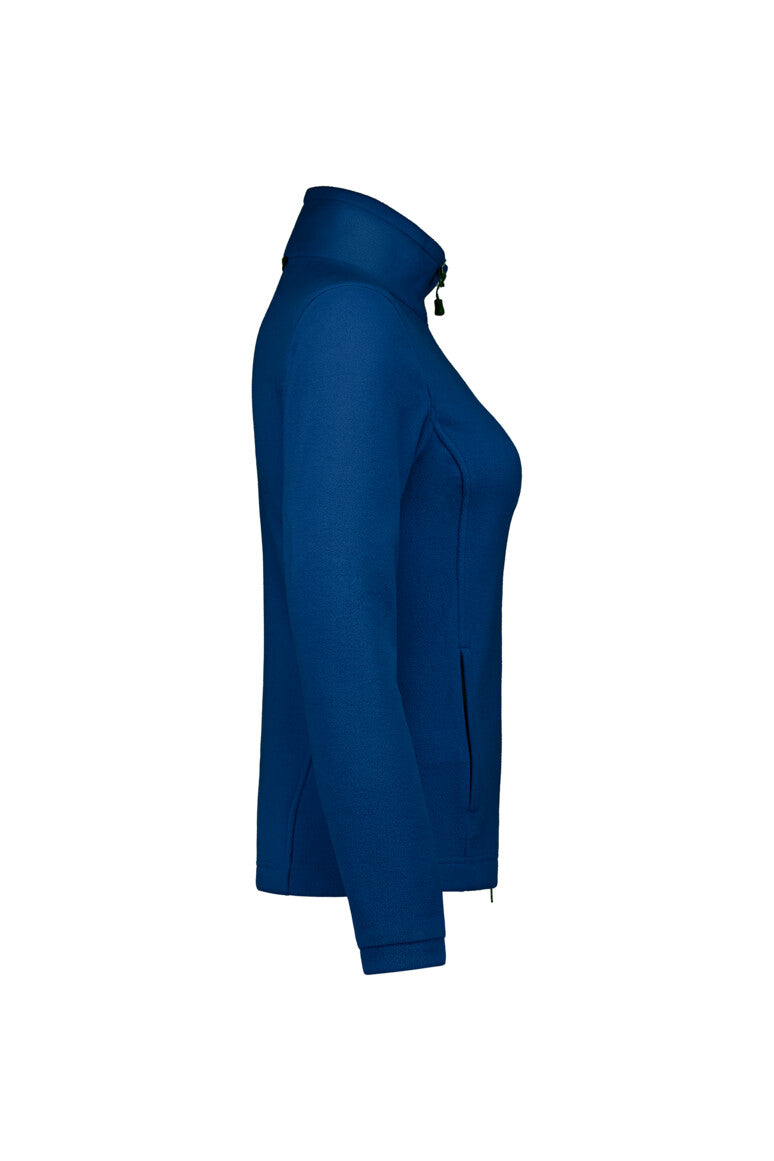 HAKRO Damen Fleecejacke ECO - royalblau