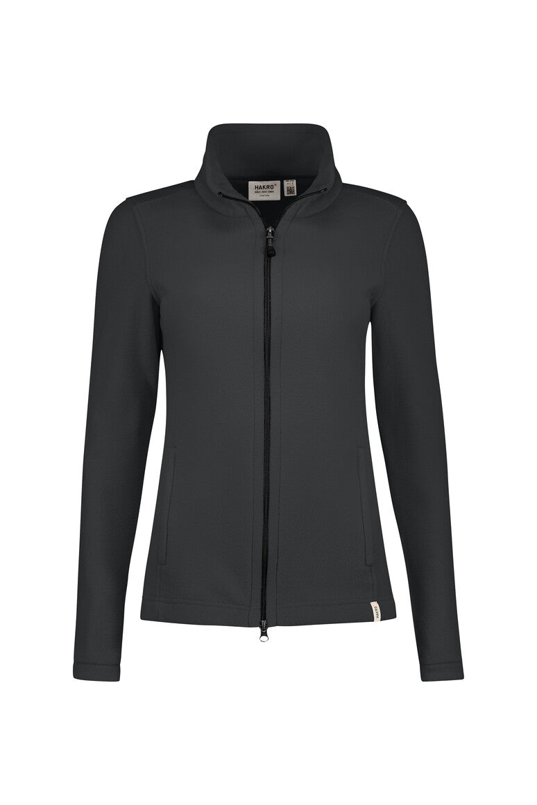 HAKRO Damen Fleecejacke ECO - anthrazit