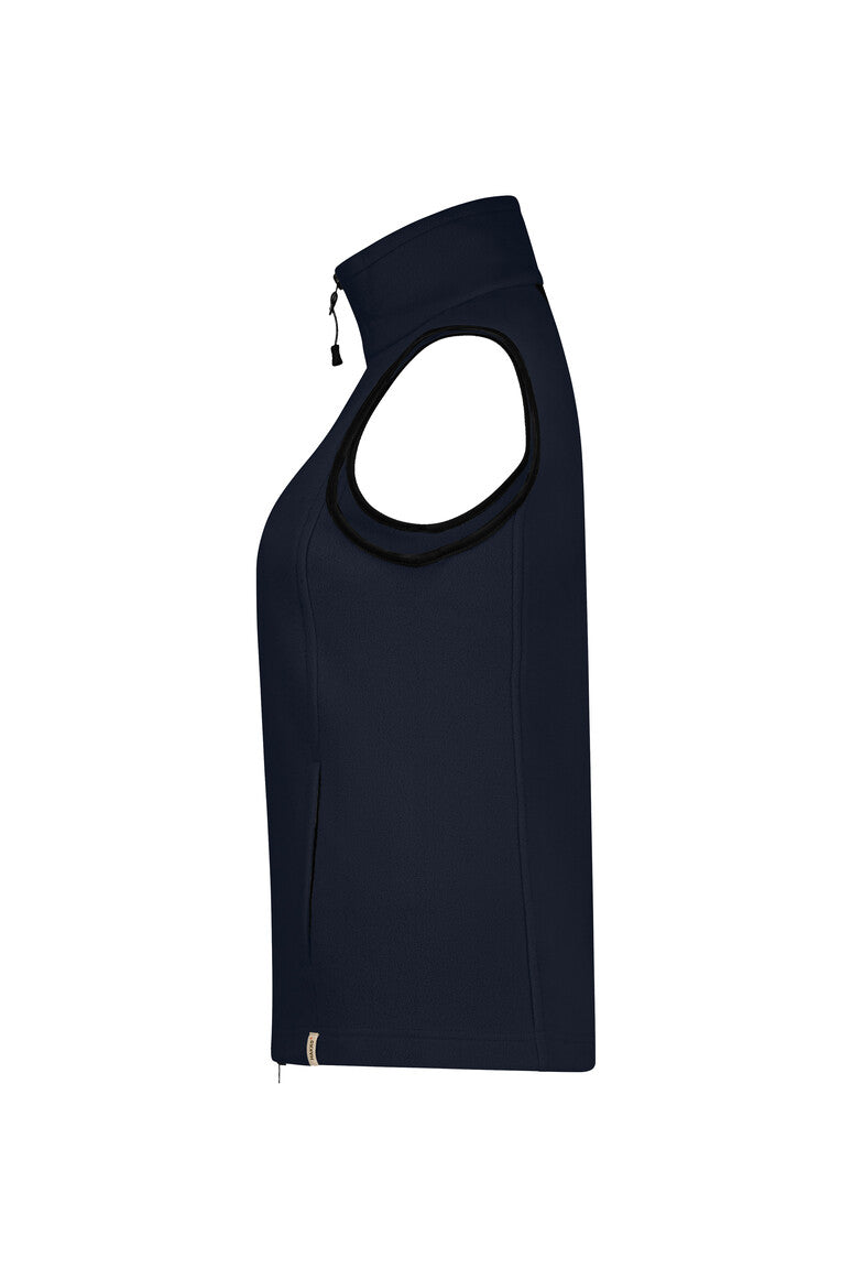HAKRO Damen Fleeceweste ECO - tinte