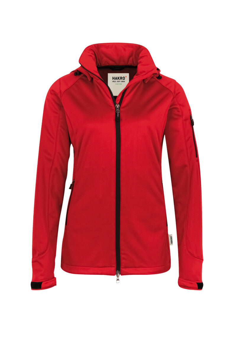 HAKRO Damen Softshelljacke - rot