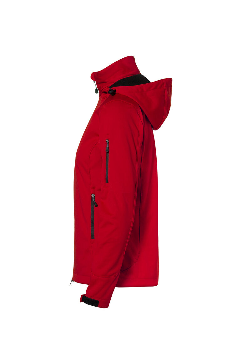 HAKRO Damen Softshelljacke - rot