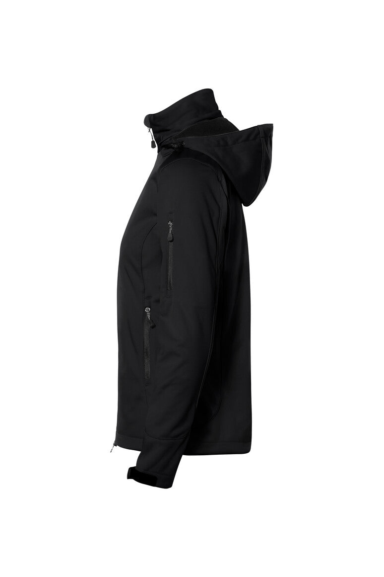HAKRO Damen Softshelljacke - schwarz