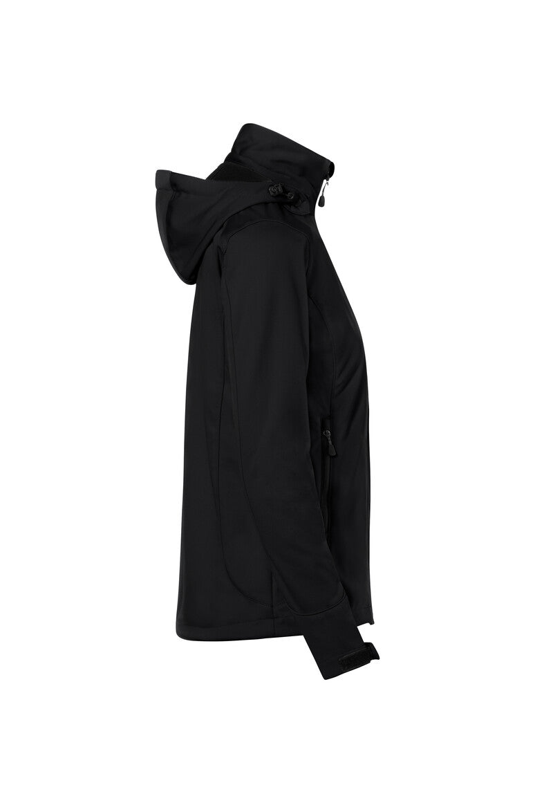 HAKRO Damen Softshelljacke - schwarz