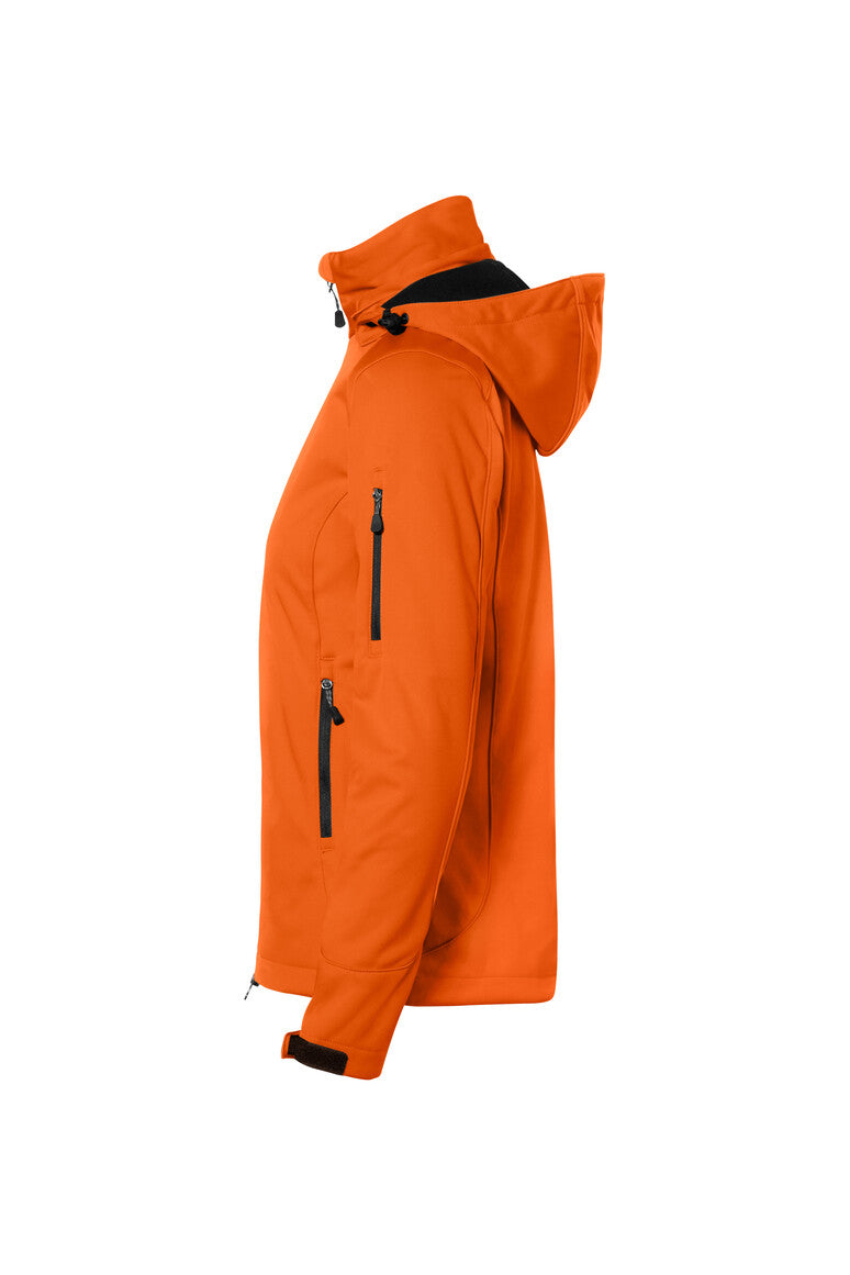 HAKRO Damen Softshelljacke - orange