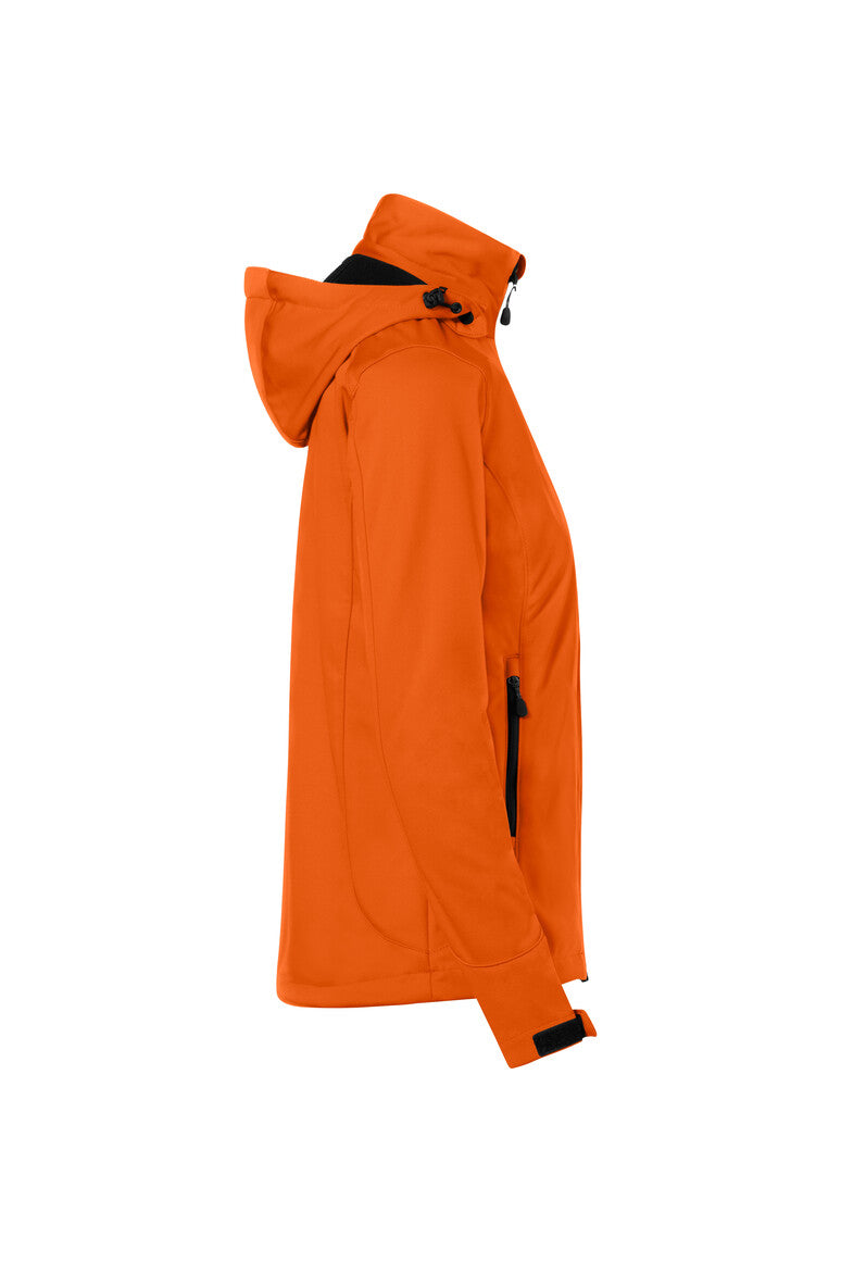 HAKRO Damen Softshelljacke - orange