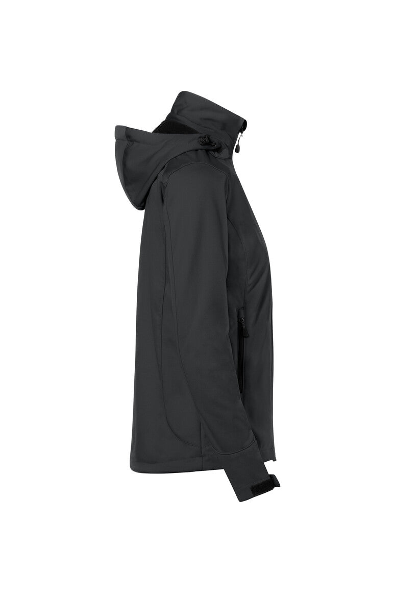 HAKRO Damen Softshelljacke - anthrazit