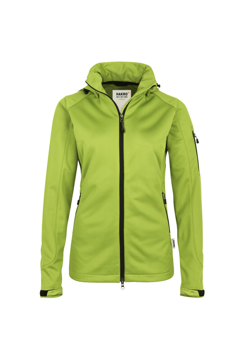 HAKRO Damen Softshelljacke - kiwi