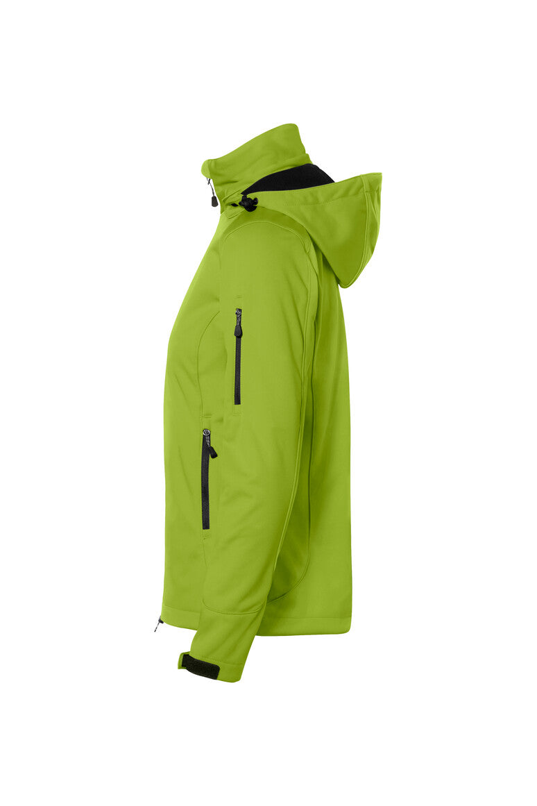 HAKRO Damen Softshelljacke - kiwi