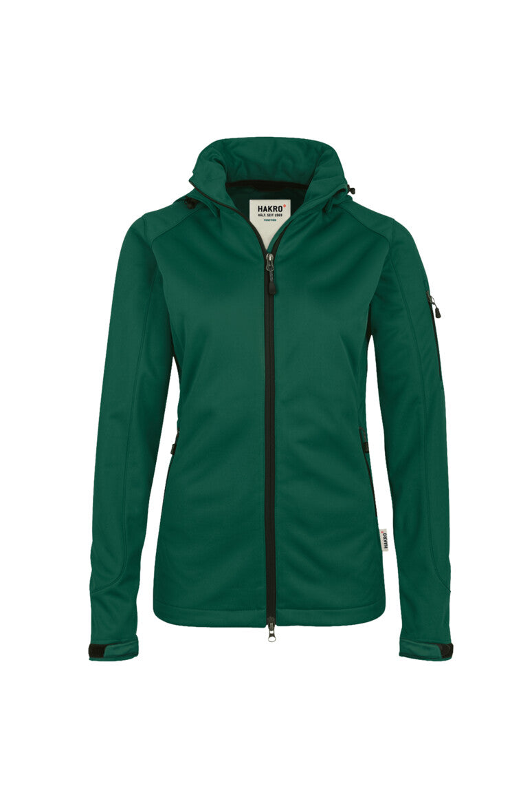 HAKRO Damen Softshelljacke - tanne